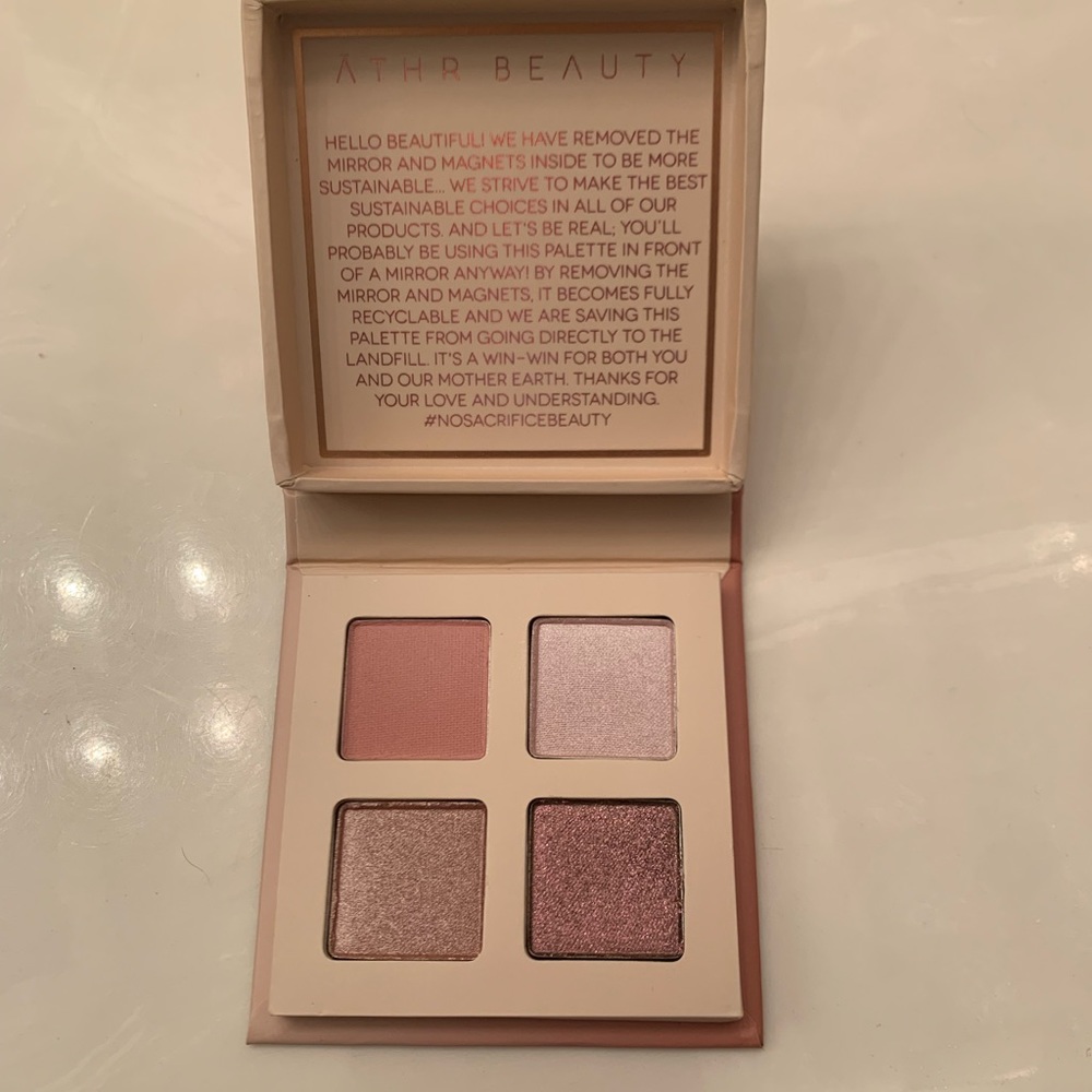 NWOB Athr Beauty Rose Quartz Eyeshadow Quad